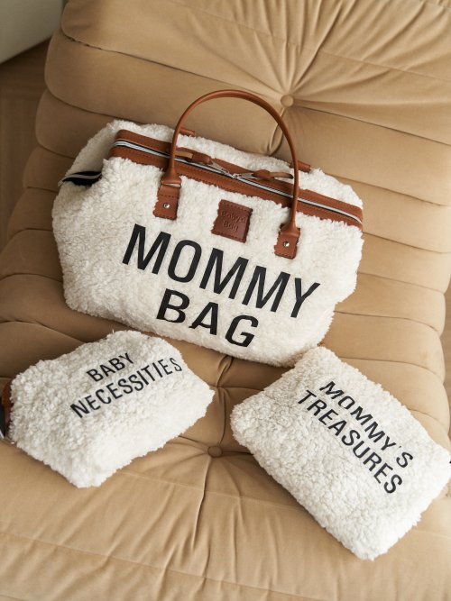 Плюшевый сет Mommy bag из 3-ёх предметов